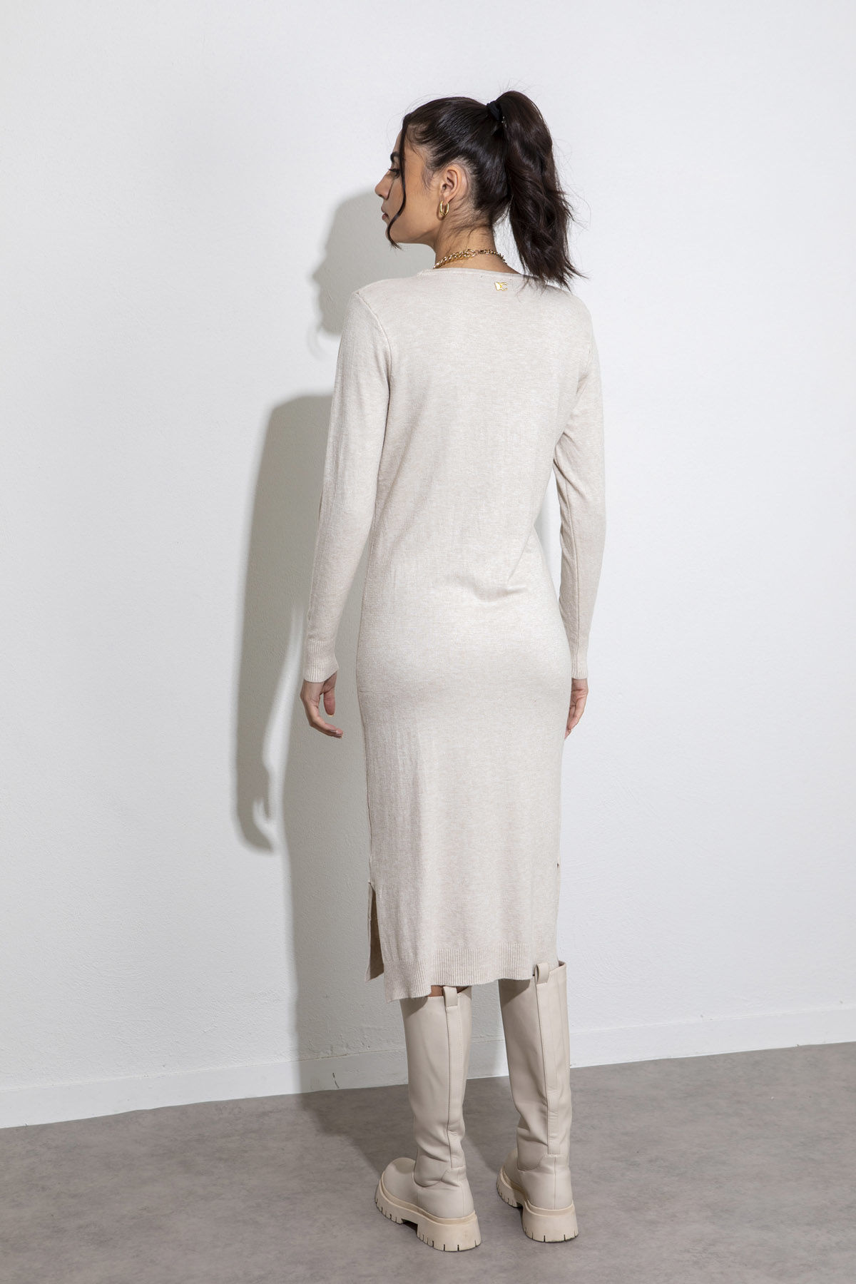 Picture of Maxi knitted dress