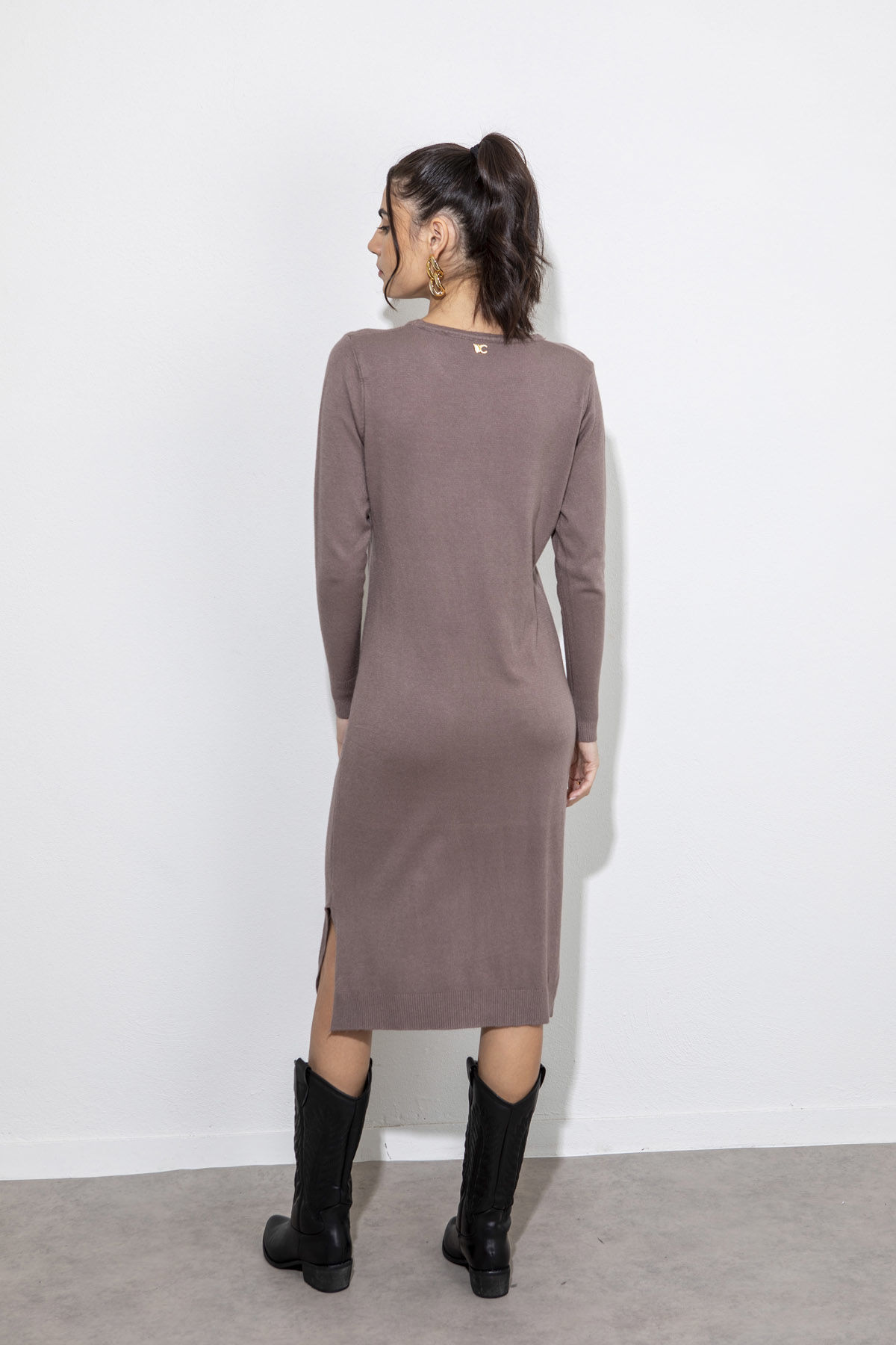 Picture of Maxi knitted dress