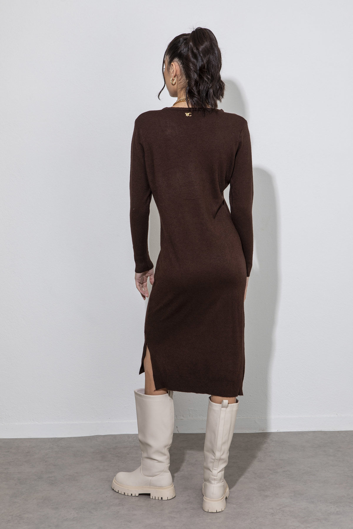 Picture of Maxi knitted dress