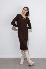 Picture of Maxi knitted dress