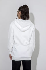 Picture of Oversized zipped hoodie