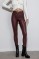 Picture of High waisted leather leggings