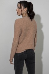 Picture of Fluffy oversized knitted blouse