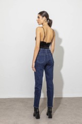 Picture of Denim highwaisted pants