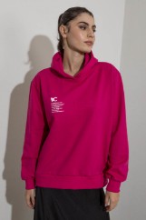 Εικόνα της Φούτερ με κουκούλα unisex oversized