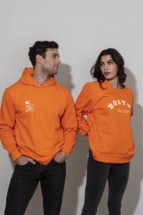 Εικόνα της Φούτερ με κουκούλα unisex oversized