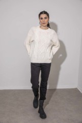 Picture of Sweater with knit pattern