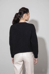 Picture of Sweater with knit pattern