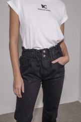 Picture of Denim pants with waistband