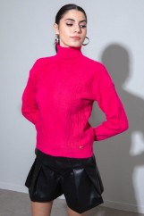 Picture of Turtleneck knitted blouse