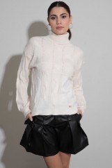 Picture of Turtleneck knitted blouse