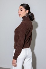 Picture of Turtleneck knitted blouse