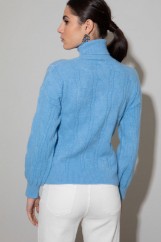 Picture of Turtleneck knitted blouse