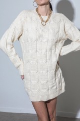 Picture of Knitted braided dress