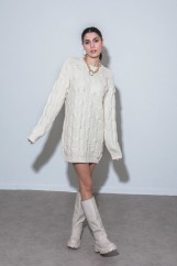 Picture of Knitted braided dress