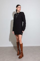 Picture of Knitted braided dress