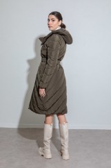 Picture of Puffer belted jacket