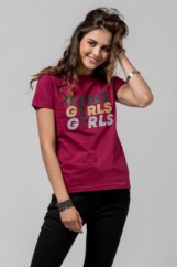 Εικόνα της T-shirt GIRLS glitter τύπωμα