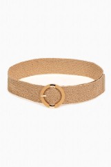 Picture of Knitted belt with round buckle