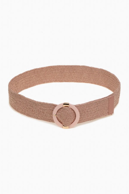 Picture of Knitted belt with round buckle