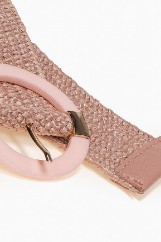 Picture of Knitted belt with round buckle