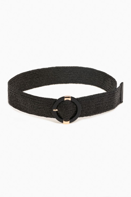 Picture of Knitted belt with round buckle