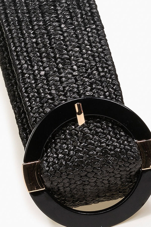 Picture of Knitted belt with round buckle