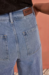 Picture of Wide leg denim pants