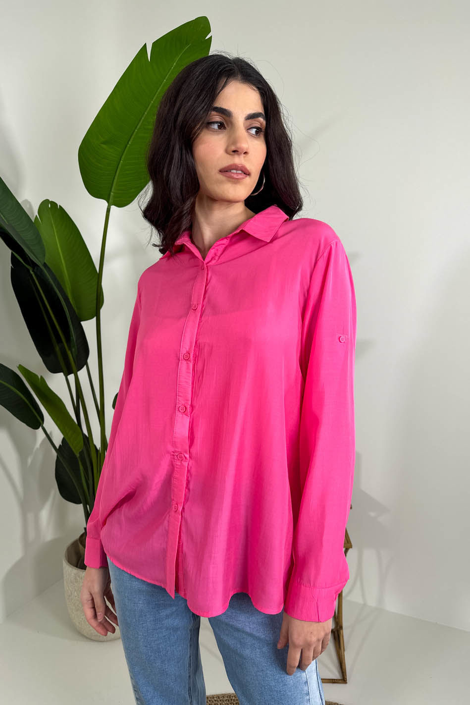 Picture of Satin texture shirt