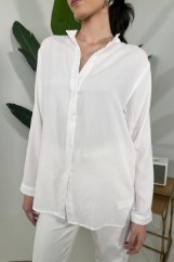 Picture of Oversized mao collar shirt