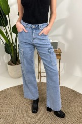 Picture of Denim cargo pants