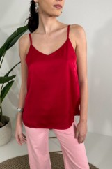 Picture of Sleeveless satin blouse