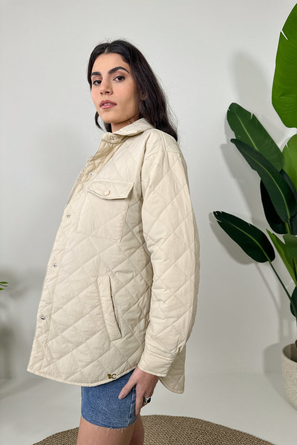 Picture of Puffer jacket with collar