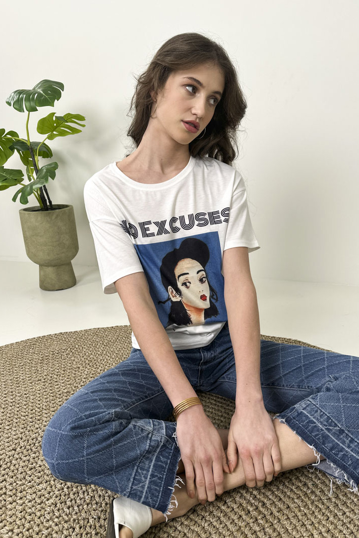 Picture of T-shirt No excuses