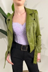 Picture of Biker jacket with belt