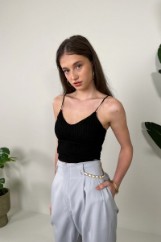 Εικόνα της Crop top με τιράντες