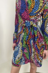 Picture of Printed wrap dress