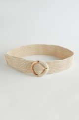 Picture of Straw belt with round buckle