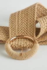 Picture of Straw belt with round buckle