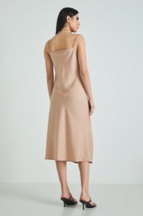 Picture of Satin dress with straps