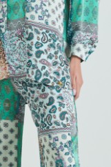 Picture of Printed satin shirt