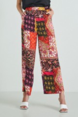 Picture of Printed satin pants