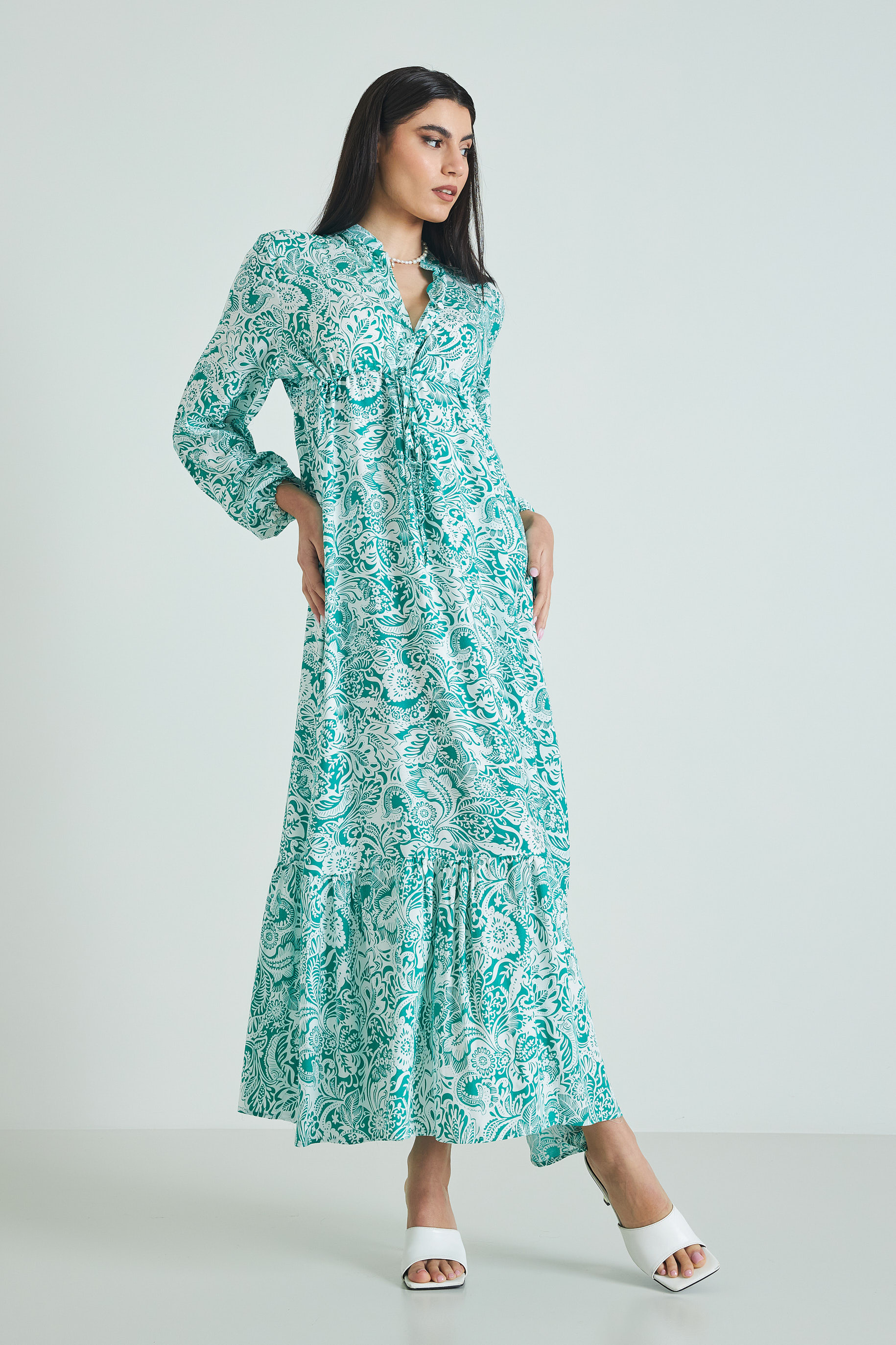 Picture of Maxi printed dress