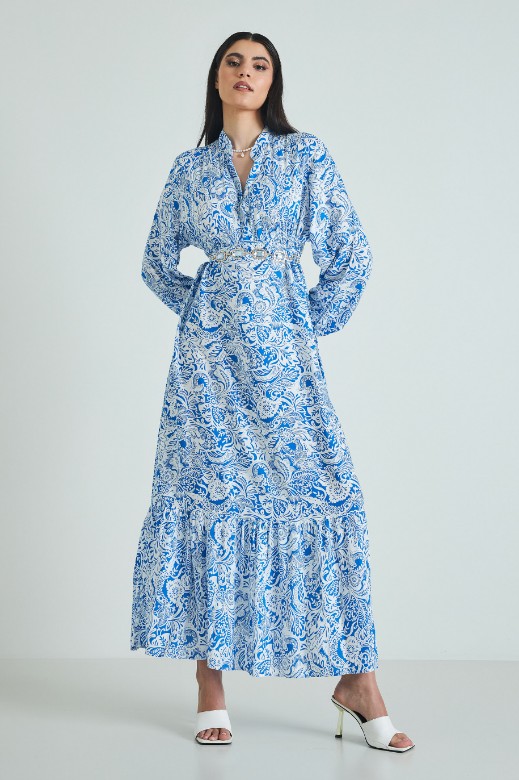 Picture of Maxi printed dress