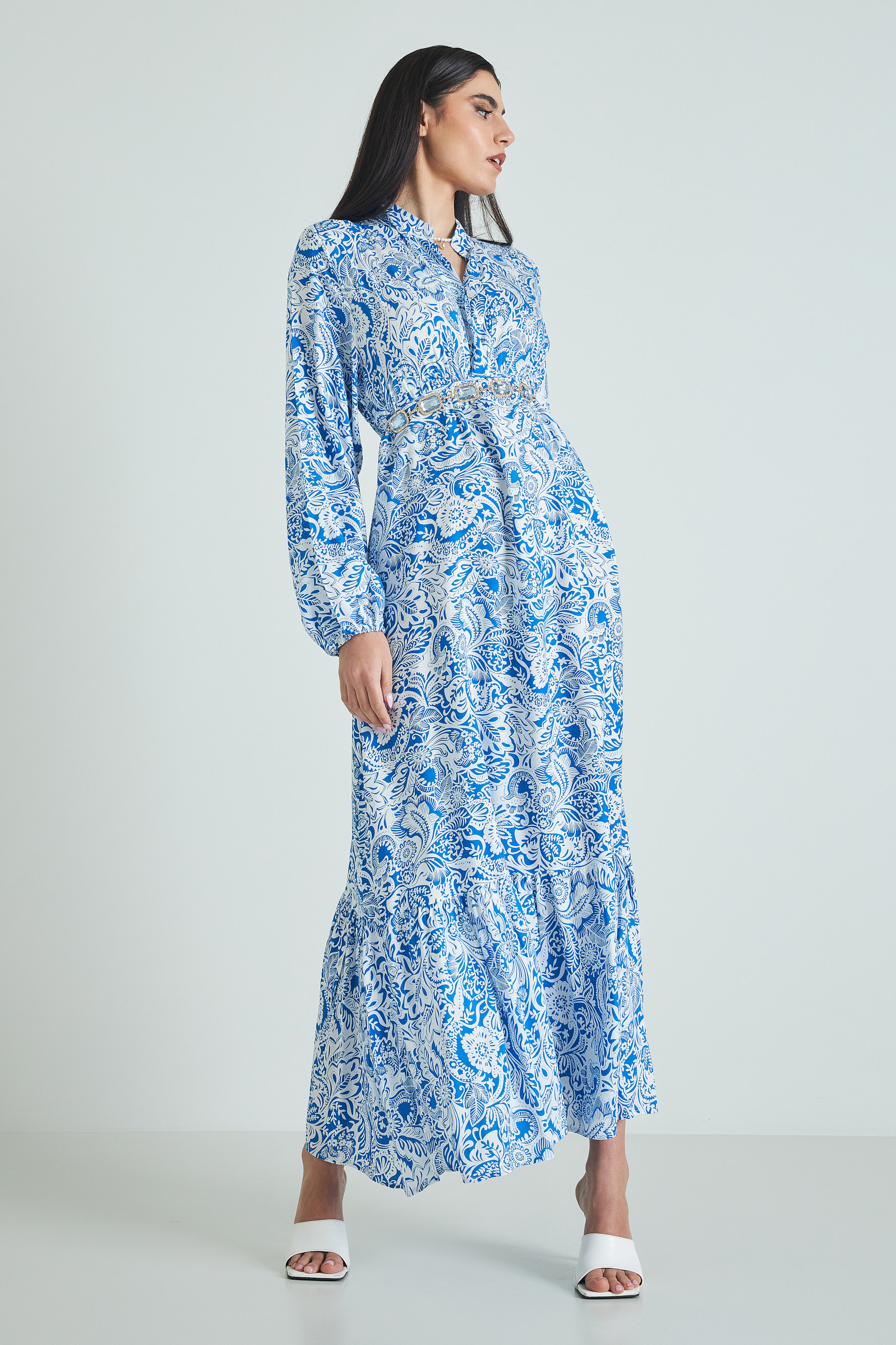 Picture of Maxi printed dress