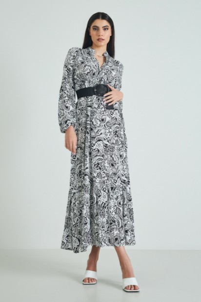 Picture of Maxi printed dress