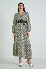 Picture of Geometric print dress