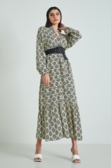 Picture of Geometric print dress