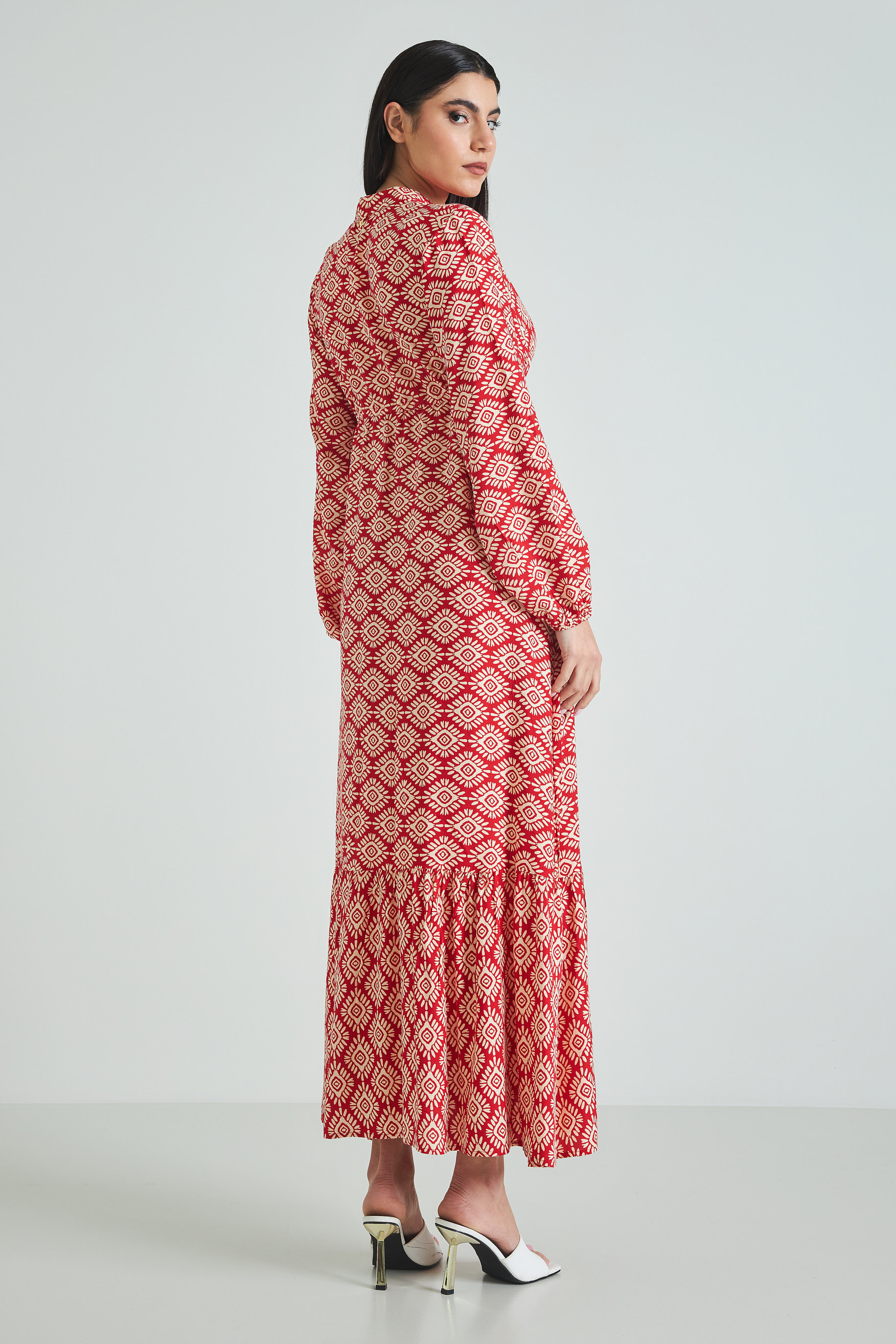 Picture of Geometric print dress