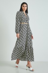 Picture of Geometric print dress